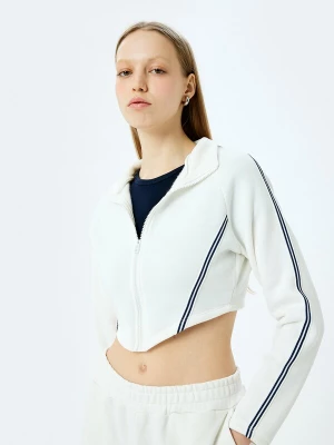 Foto van product Koton Sweatshirt zwart / wit