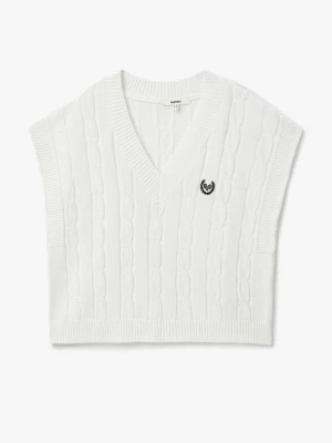 Foto van product Koton Sweatshirt zwart / wit