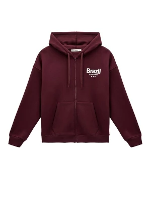 Foto van product Koton Sweatvest bordeaux / wit