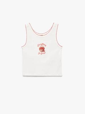 Foto van product Koton Top rood / wit