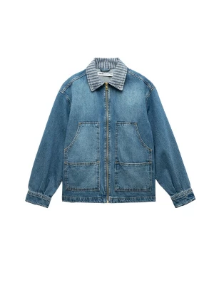 Foto van product Koton Tussenjas blauw denim