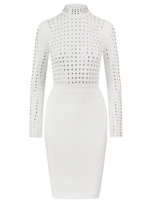Foto van product Kraimod Cocktailjurk zilver / wit