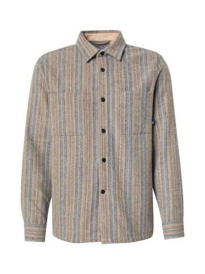 Foto van product Kronstadt Overhemd 'Davenport' beige / camel / enziaan / grijs