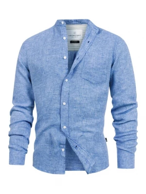 Foto van product Kronstadt Overhemd 'KSGallagher' blauw / wit