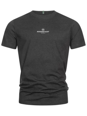 Foto van product Kronstadt Shirt 'Conrad' donkergrijs / wit