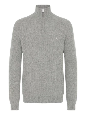 Foto van product Kronstadt Trui ' KSDoors half Zip ' lichtgrijs