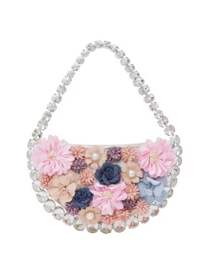 Foto van product myMo at night Handtas pasteloranje / rosa / transparant / offwhite