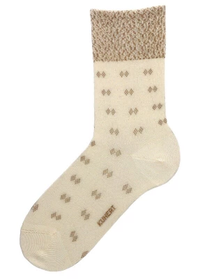 Foto van product KUNERT Sokken 'Business Dots' sand / bruin