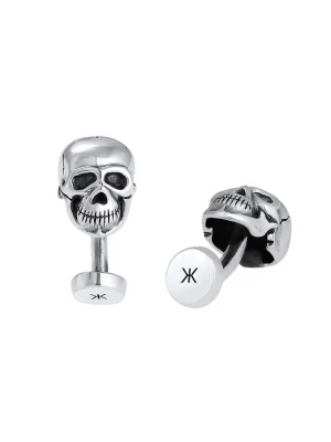 Foto van product KUZZOI Manchetknopen 'Totenkopf' zilver