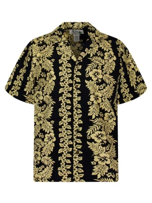 Foto van product KY' Overhemd 'Goldgirlande' zwart KY's