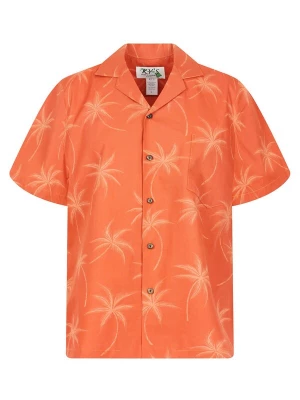 Foto van product KY's Overhemd 'Palmshadow' oranje