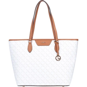 Foto van product L.CREDI Shopper 'Filiberta' bruin / wit