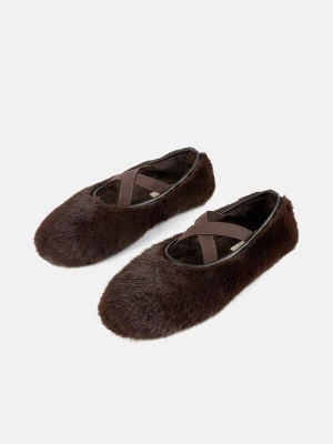 Foto van product L37 HANDMADE SHOES Instappers 'BLACK LOTUS' bruin