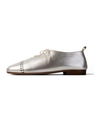Foto van product L37 HANDMADE SHOES Veterschoen 'SUNSETS WE REMEMBER' zilver