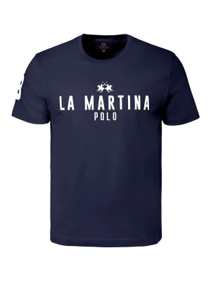 Foto van product La Martina Shirt donkerblauw / wit