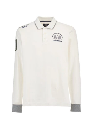 Foto van product La Martina Shirt grijs / wit