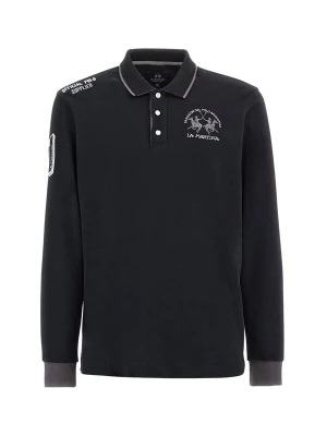 Foto van product La Martina Shirt grijs / zwart