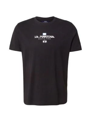 Foto van product La Martina Shirt lichtblauw / zwart / wit