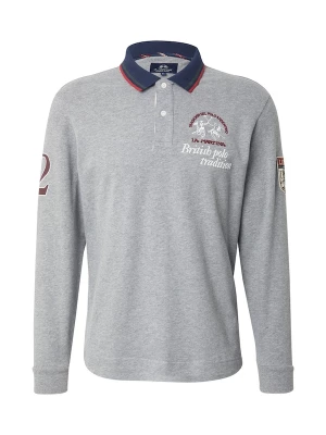 Foto van product La Martina Shirt marine / grijs gemêleerd / wit