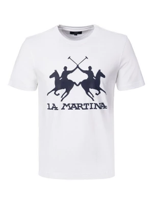 Foto van product La Martina Shirt navy / wit