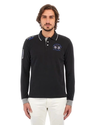 Foto van product La Martina Shirt 'Wolfe' blauw / zwart / wit