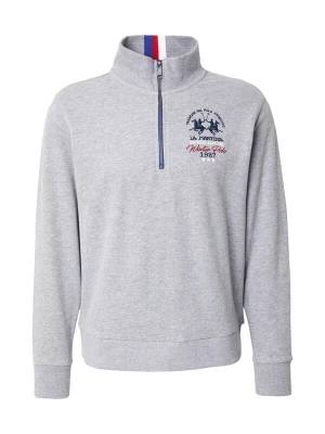 Foto van product La Martina Sweatshirt navy / lichtgrijs / rood