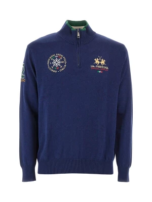 Foto van product La Martina Trui donkerblauw / geel / groen / rood
