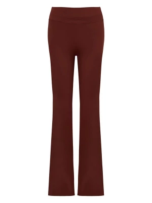 Foto van product La V Sportbroek 'Flared sportlegging Faye' bruin