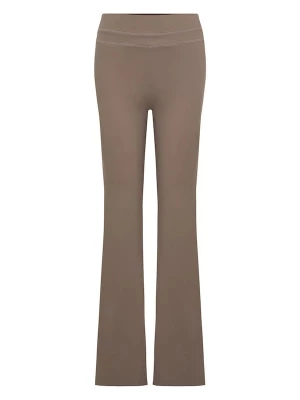 Foto van product La V Sportbroek 'Flared sportlegging Faye' taupe