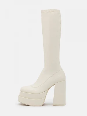 Foto van product Laarzen met hoge hak Steve Madden crème