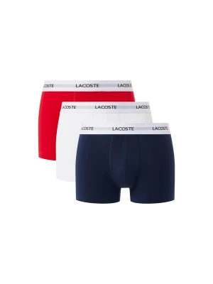 Foto van product LACOSTE Boxershorts donkerblauw / vuurrood / wit