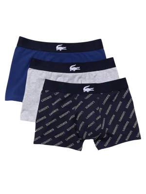 Foto van product LACOSTE Boxershorts kobaltblauw / donkerblauw / lichtgrijs / wit