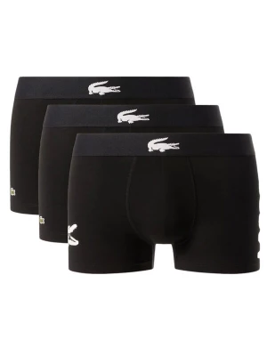 Foto van product LACOSTE Boxershorts 'Tripack boxers lacoste negros big croco sided logo trunks' zwart