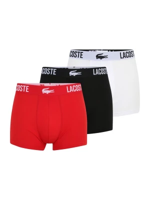 Foto van product LACOSTE Boxershorts vuurrood / zwart / wit