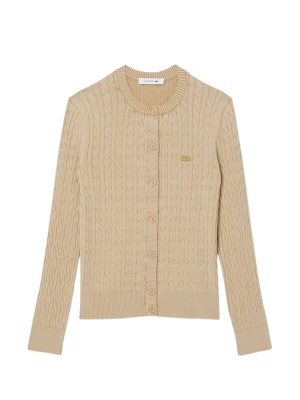 Foto van product LACOSTE Gebreid vest beige