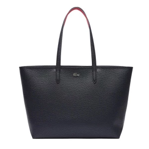 Foto van product LACOSTE Shopper 'Anna' nachtblauw / grenadine