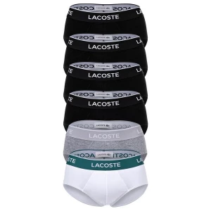 Foto van product LACOSTE Slip lichtgrijs / groen / zwart / wit