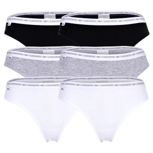 Foto van product LACOSTE String grijs / zwart / wit