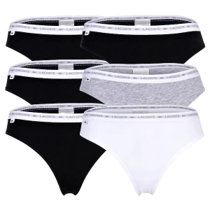 Foto van product LACOSTE String zwart / wit