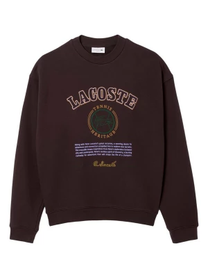 Foto van product LACOSTE Sweatshirt donkerbruin / geel / groen / violetblauw