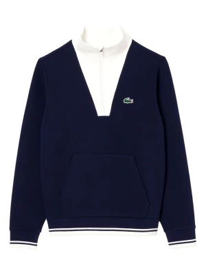 Foto van product LACOSTE Sweatshirt 'Heritage' donkerblauw / wit