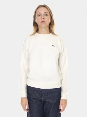 Foto van product LACOSTE Trui 'Womens Pullover-70V White Crewneck Sweater' wit