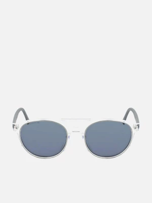 Foto van product LACOSTE Zonnebril 'Lacoste L881S N Crystal / grey / 18 / 145 UNISEX Sunglasses' grijs