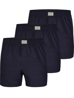 Foto van product Lakeford & Sons Boxershorts ' 3-Pack 'Uni Dyed' ' navy