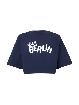 Foto van product Lala Berlin Shirt 'Corali' donkerblauw / wit
