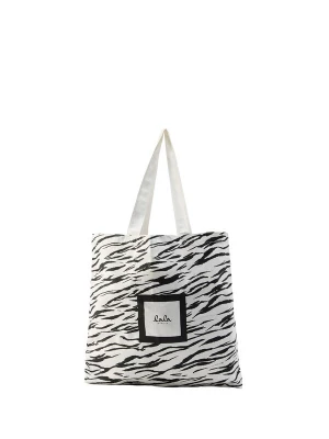Foto van product Lala Berlin Shopper 'Maja' zwart / wolwit