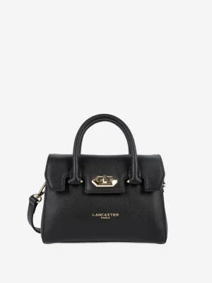 Foto van product LANCASTER Paris Handtas 'Lancaster Sac à main A rabat avec fermoir Mini Milano Cosmos Noir' zwart