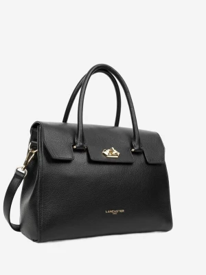 Foto van product LANCASTER Paris Handtas 'Lancaster Sac à Rabat Foulonné Milano L Noir' zwart