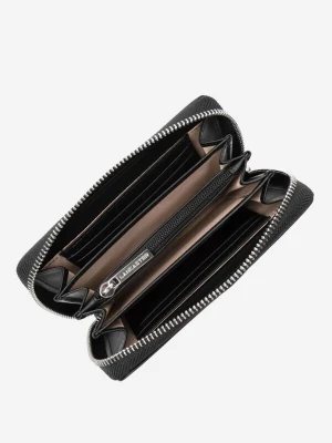 Foto van product LANCASTER Paris Portemonnee 'Lancaster Portefeuille à zippe cuir Paris PM Noir' zwart