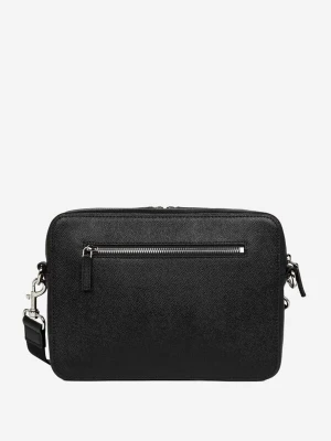 Foto van product LANCASTER Paris Schoudertas 'Homme Cuir Delphino Lucas' zwart